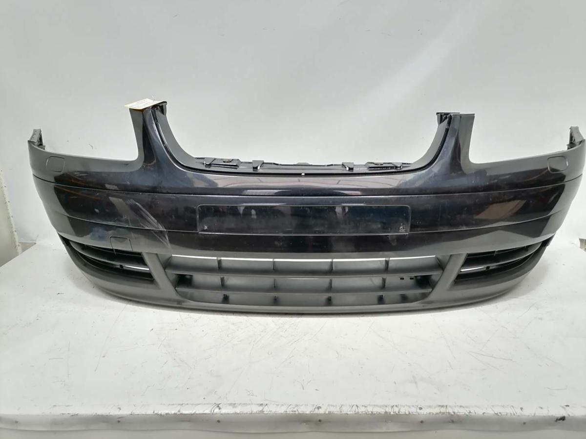 VW Touran 1T original Stoßstange Stossfänger vorn LC9X Deepblack Bj.2006